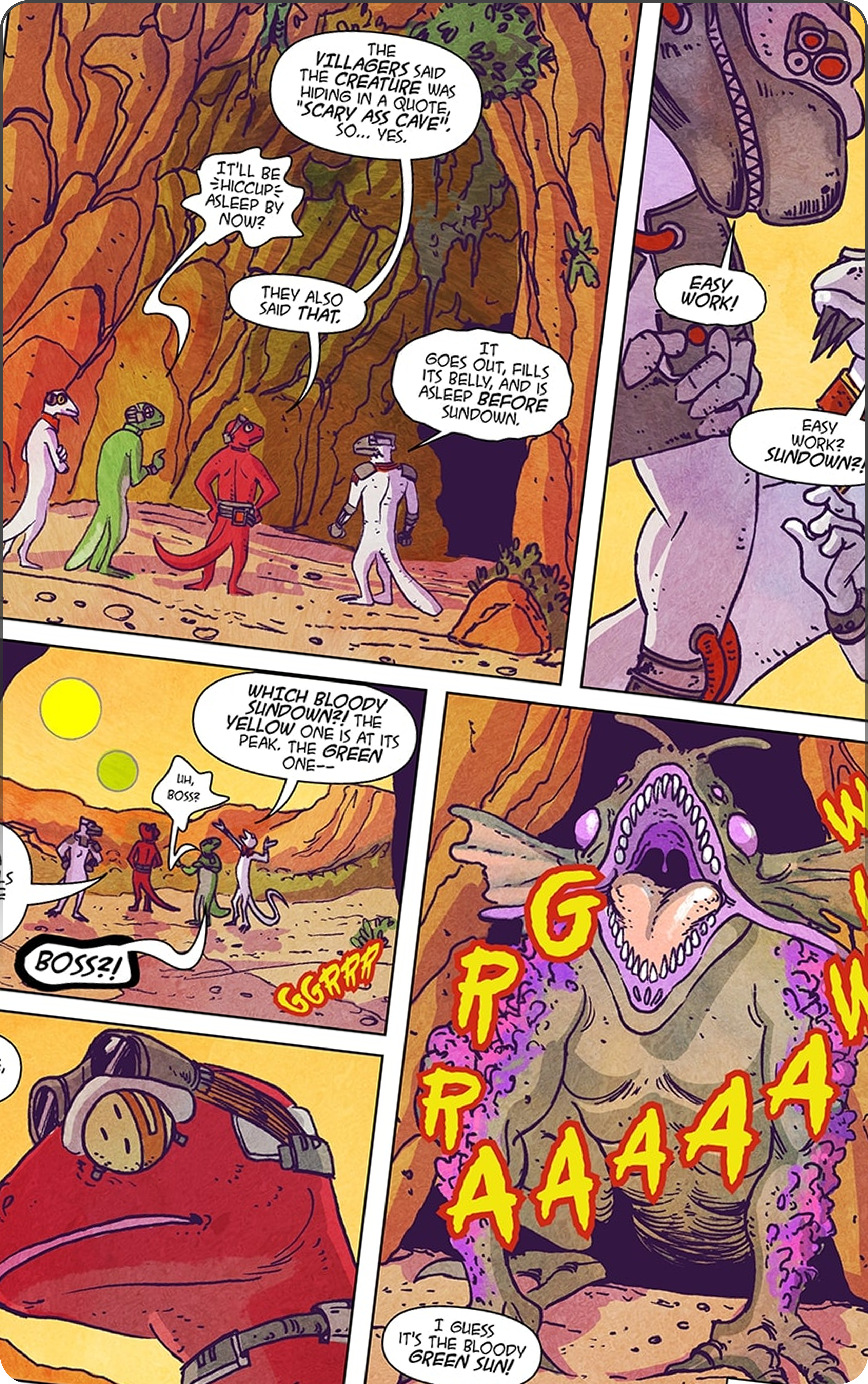 Galactic Geckos